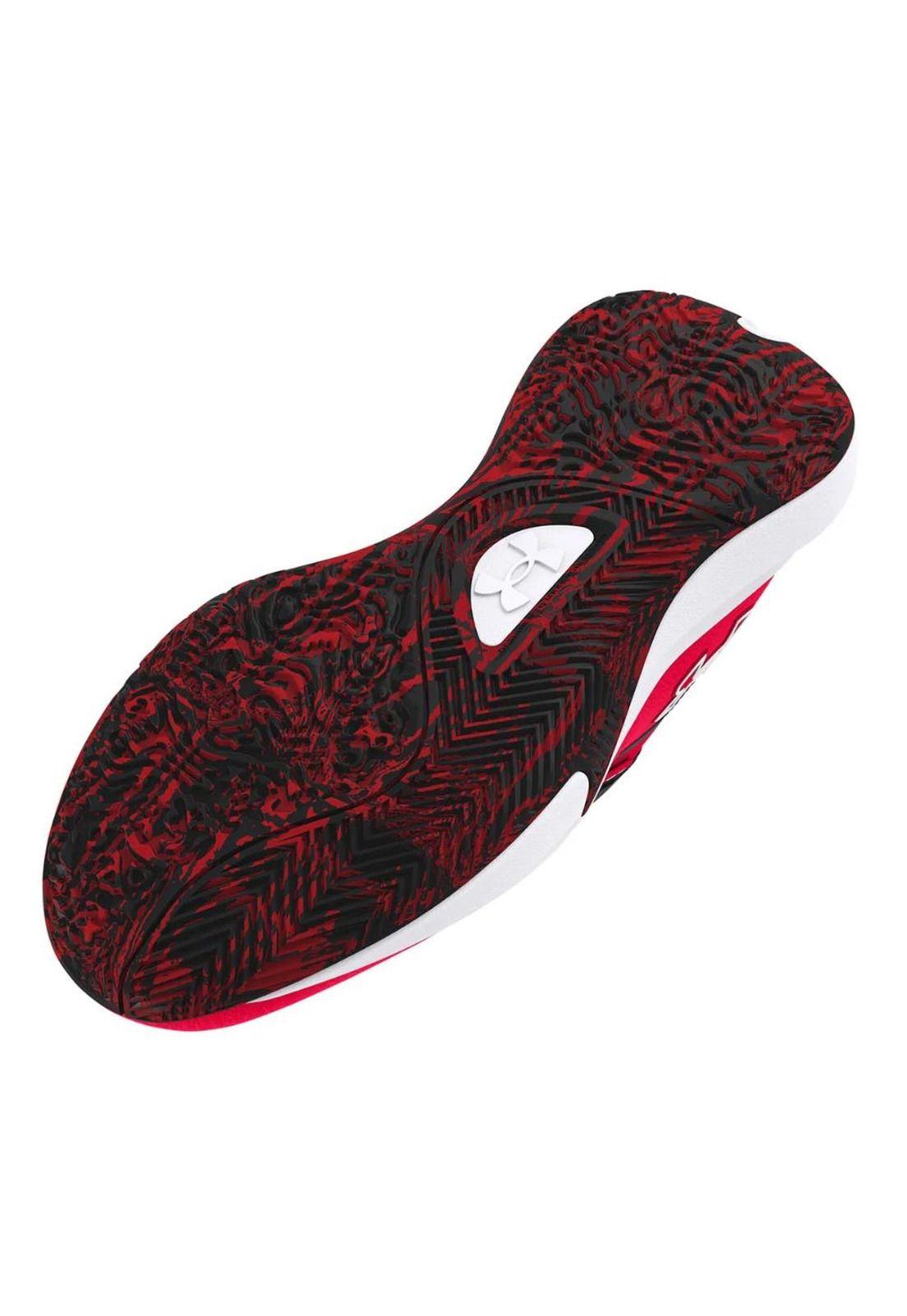Zapatilla Basquetbol Hombre Lockdown 7 Rojo Under Armour-3