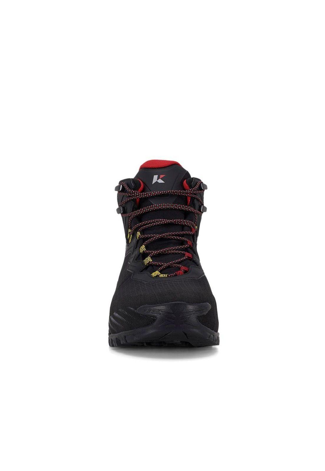 Botín Trekking Hombre Duke Evo GTX Negro Rojo Kayland-2