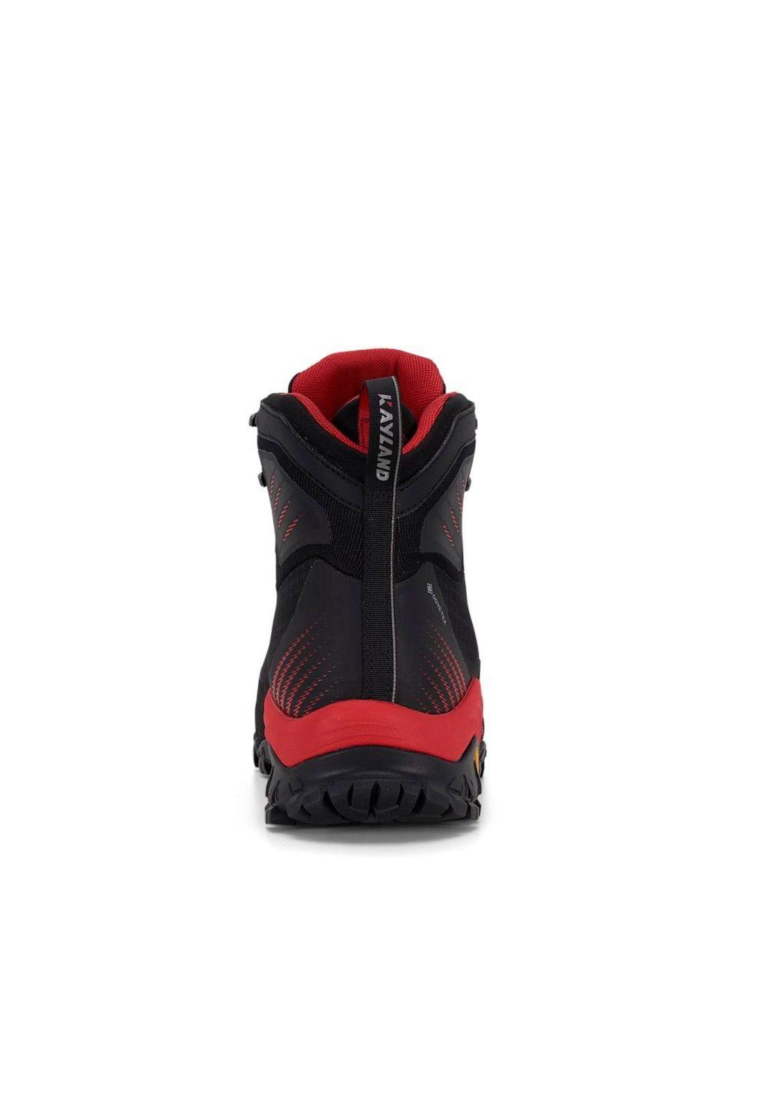 Botín Trekking Hombre Duke Evo GTX Negro Rojo Kayland-3