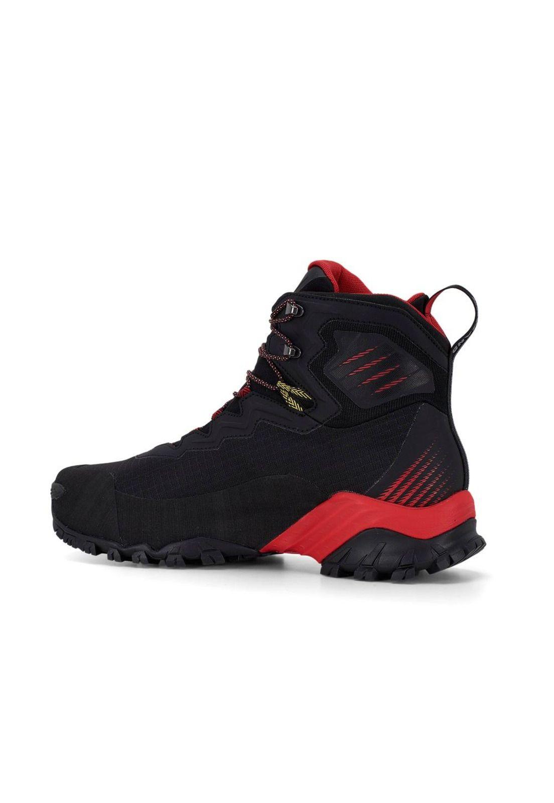 Botín Trekking Hombre Duke Evo GTX Negro Rojo Kayland-5