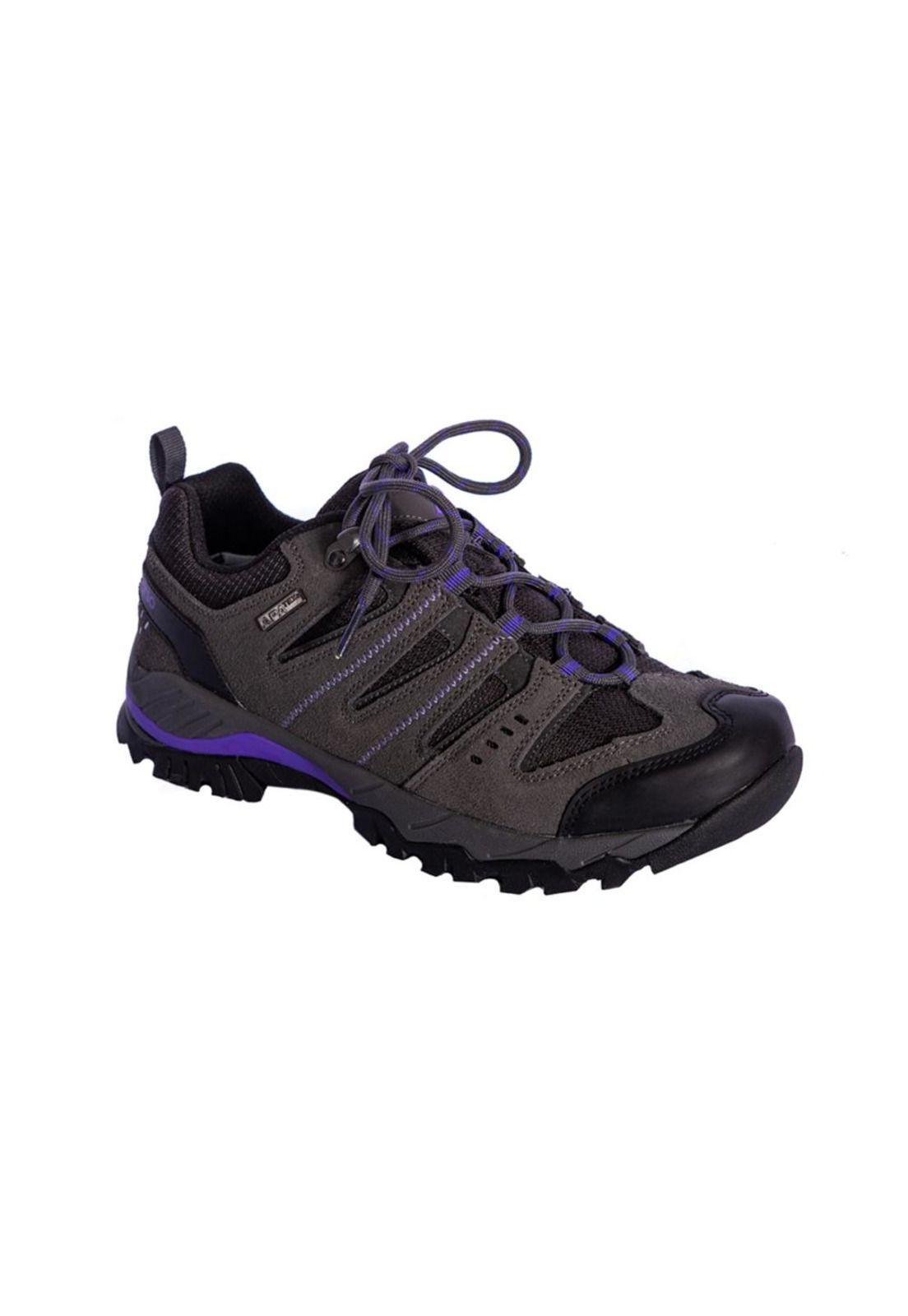 Zapatilla Impermeable Mujer Corso Gris Aparso-1