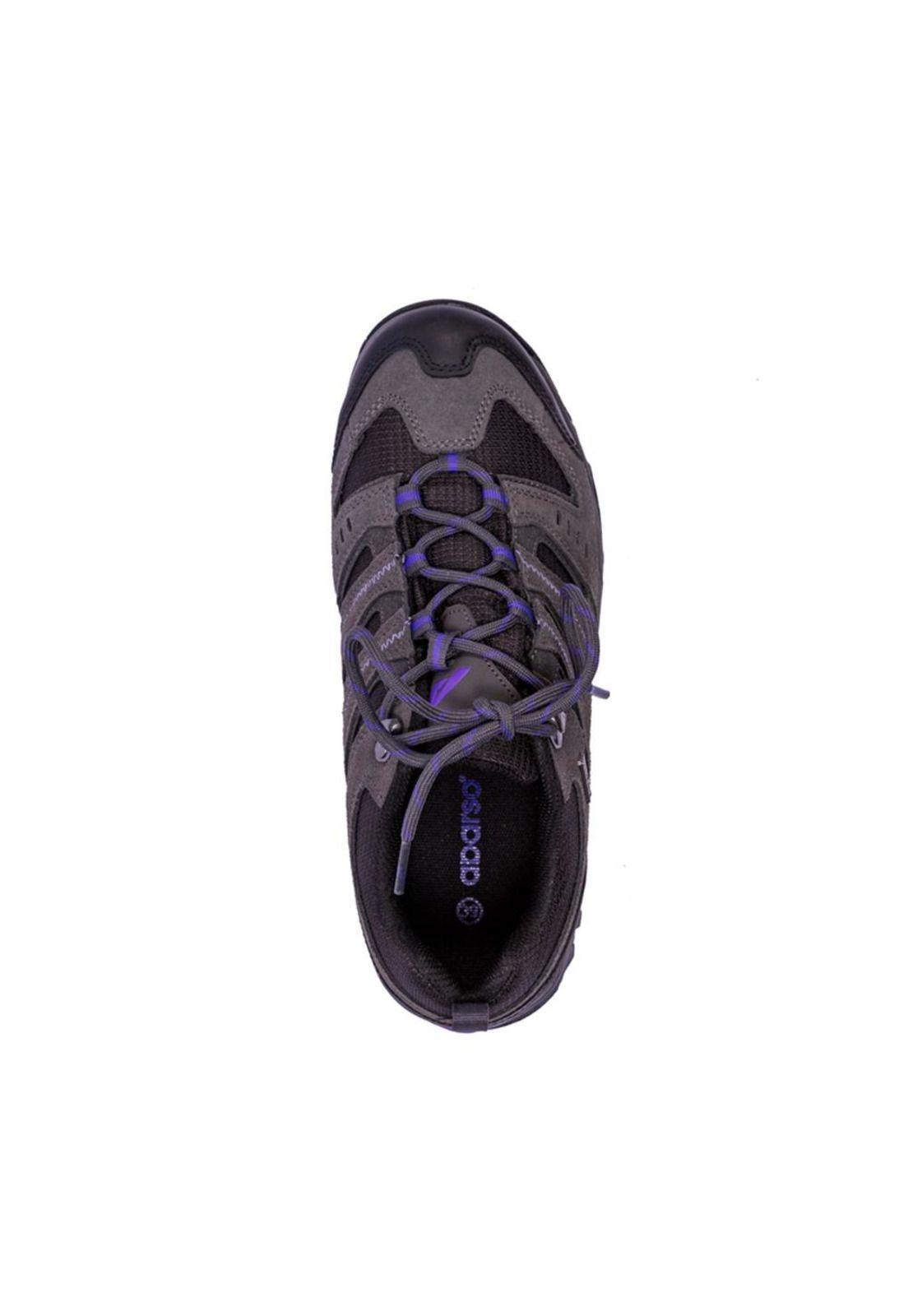 Zapatilla Impermeable Mujer Corso Gris Aparso-2
