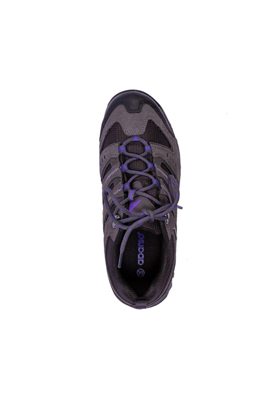 Zapatilla Impermeable Mujer Corso Gris Aparso-2