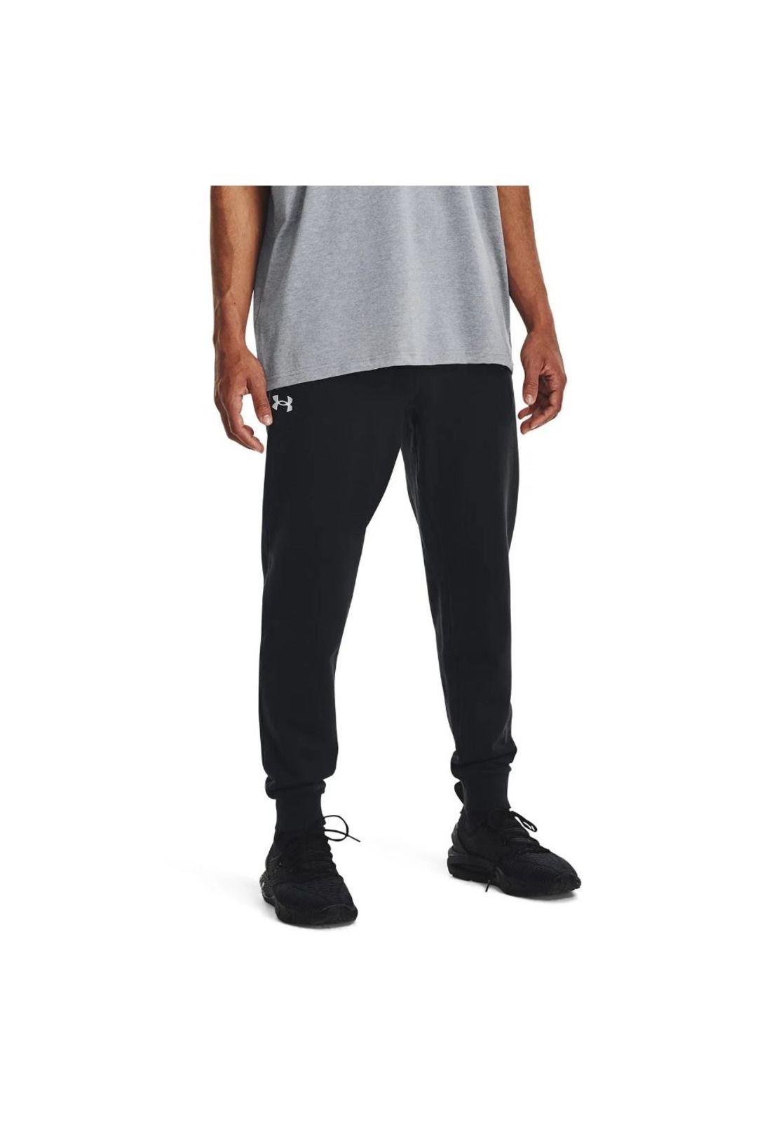 Pantalón Deportivo Hombre Rival Negro Under Armour-2