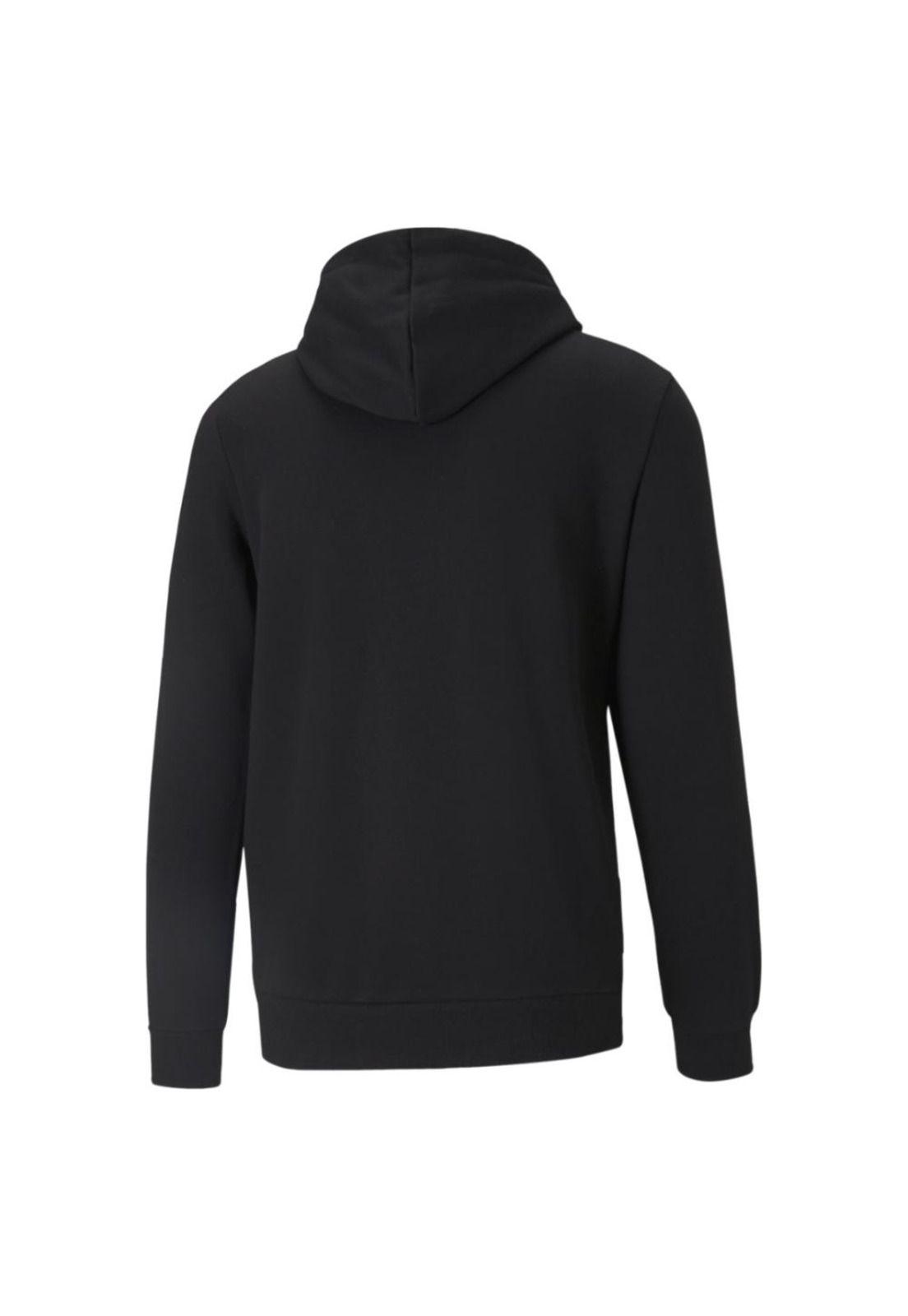 Polerón Hombre Essentials Negro Blanco Puma-1