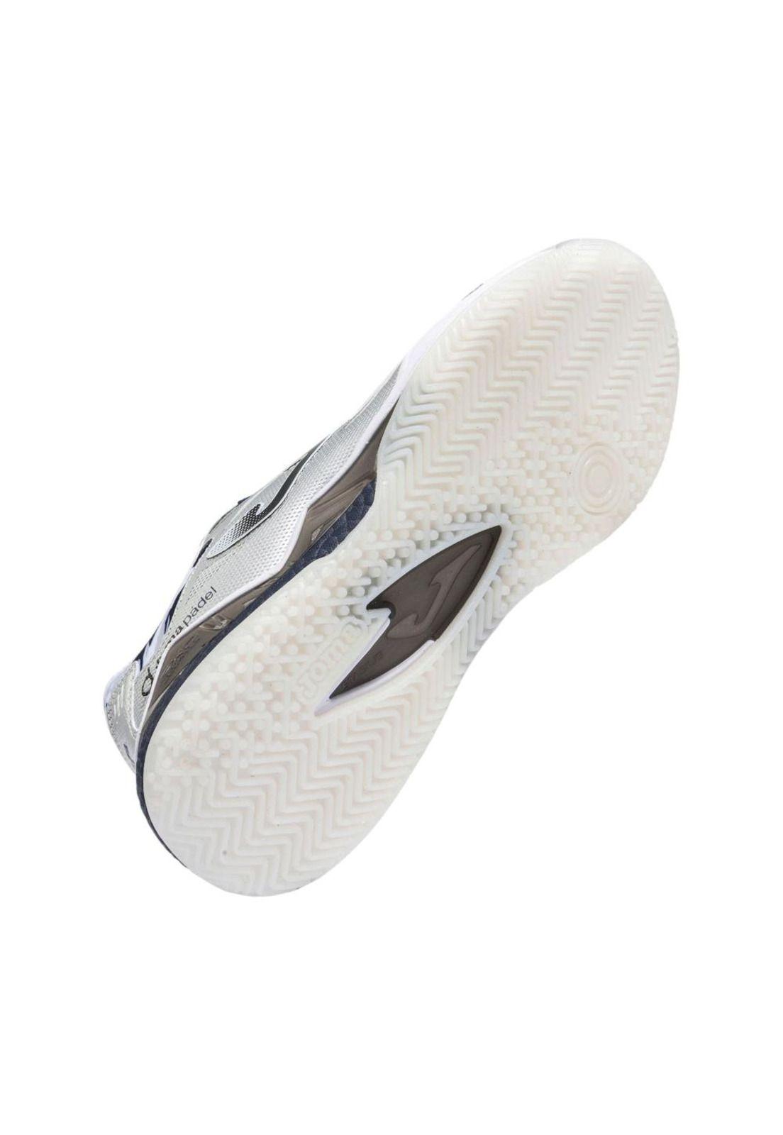 Zapatilla Pádel Hombre Spin 26 Plata Azul Joma-2