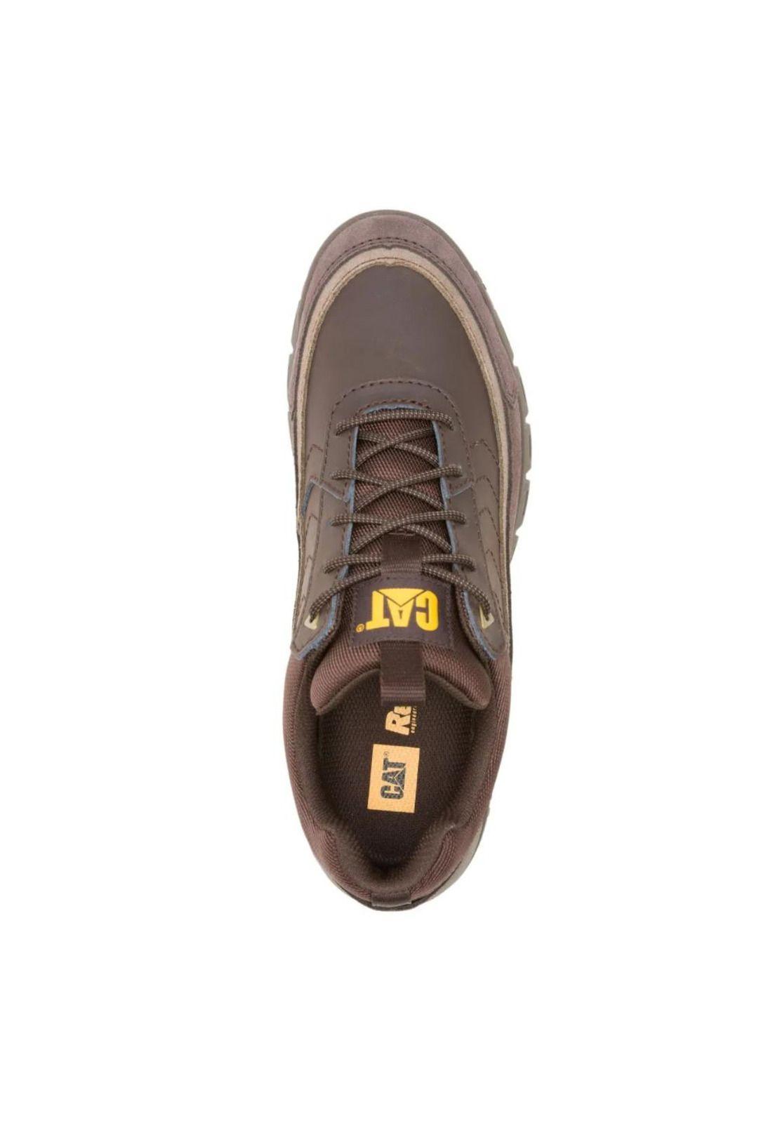 Zapatilla Hombre Versage Lo Café Oscuro Cat-2