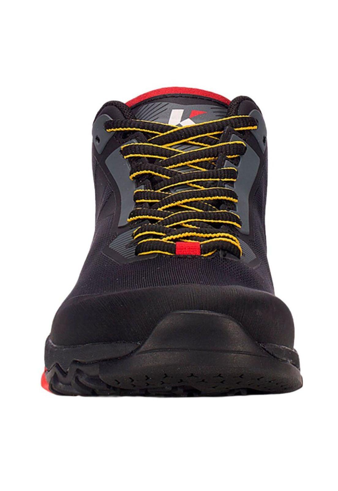 Zapatilla Outdoor Hombre Tuono Negro Kayland-2