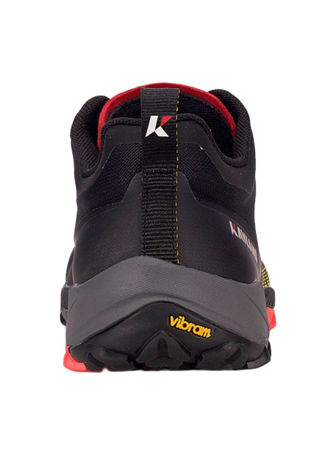 Zapatilla Outdoor Hombre Tuono Negro Kayland-3