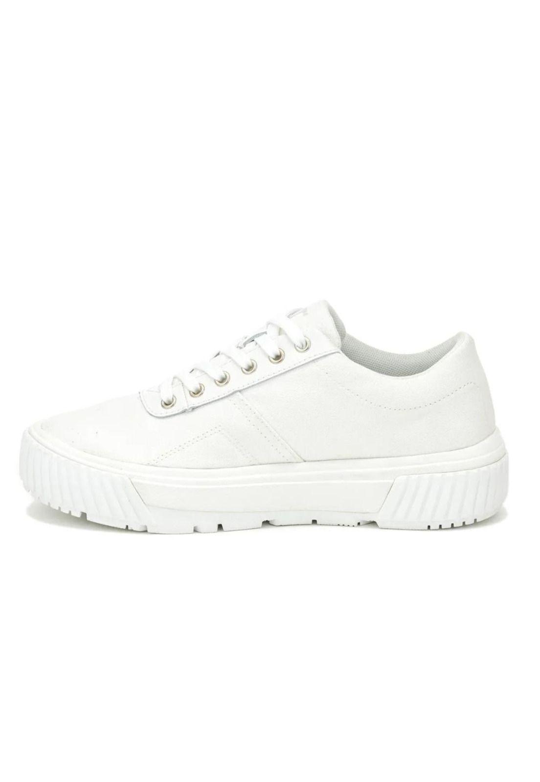 Zapatilla Mujer Amp Canvas Blanco Cat-3