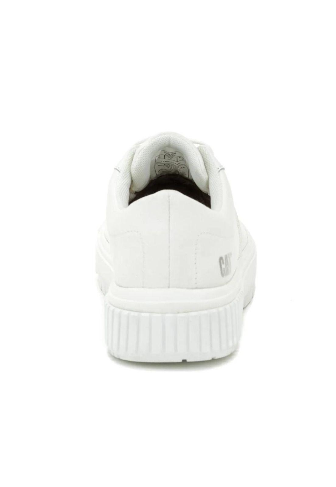 Zapatilla Mujer Amp Canvas Blanco Cat-4
