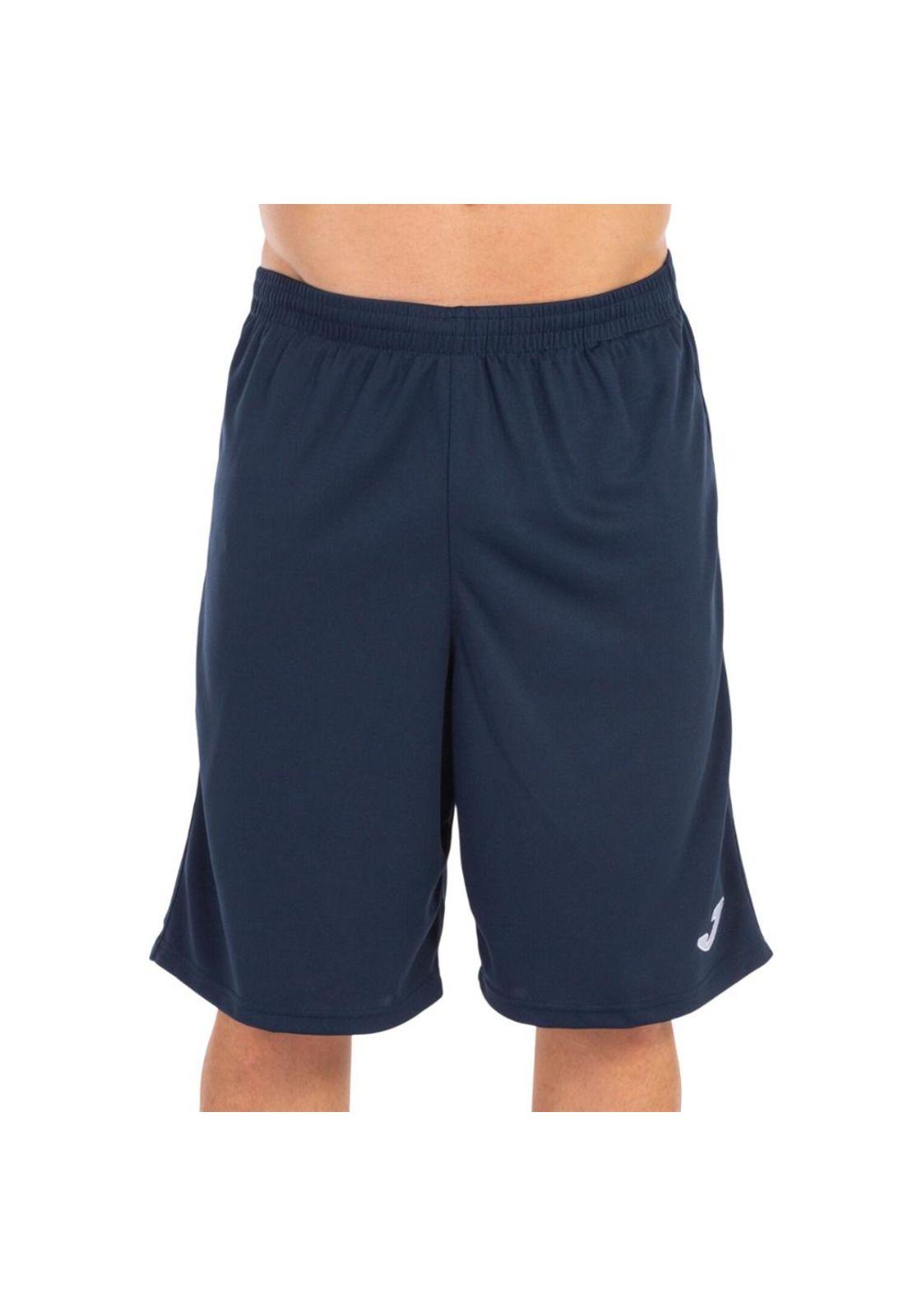 Short Deportivo Largo Hombre Nobel Azul Marino Joma-2