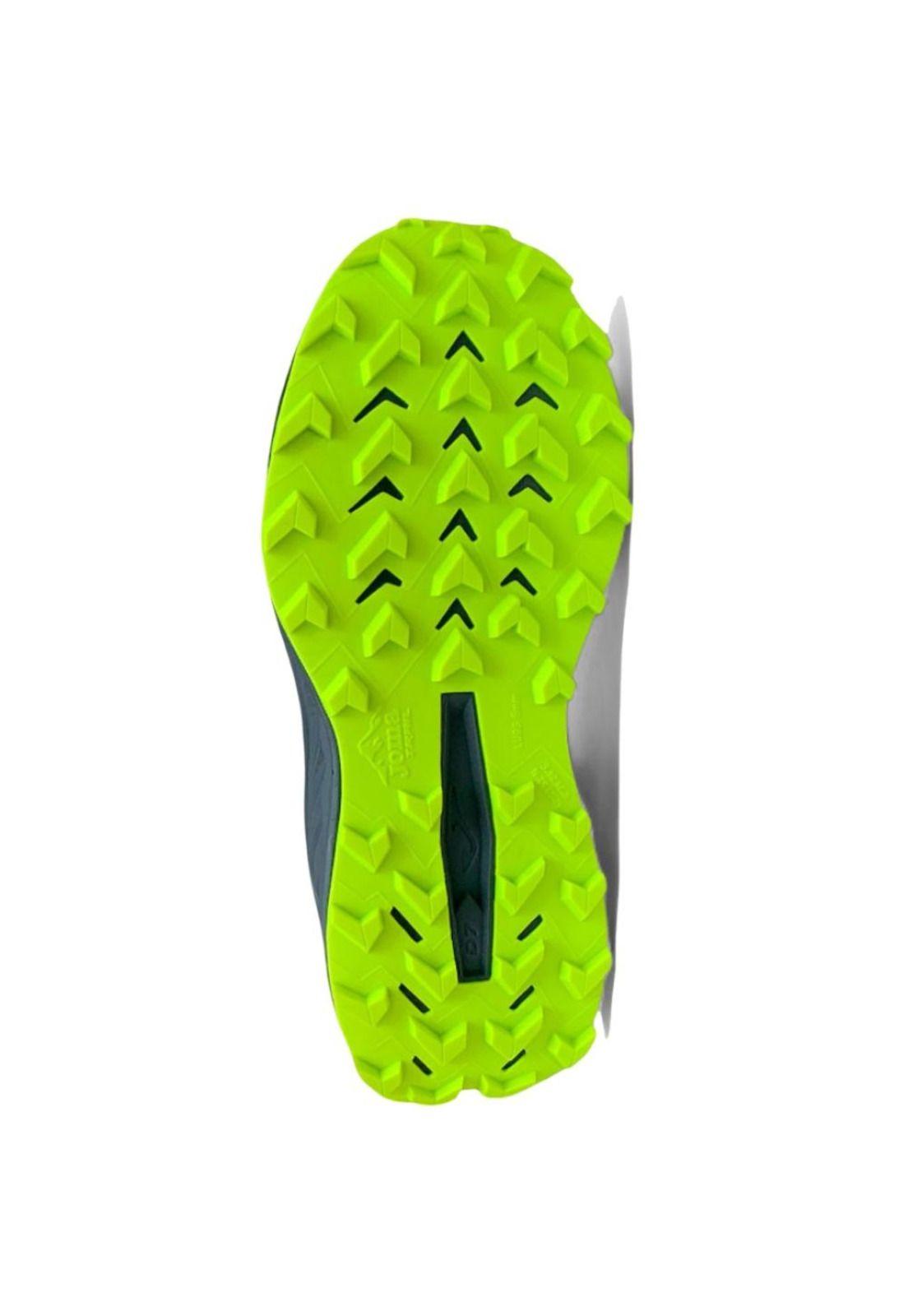 Zapatilla Trail Running Hombre Tundra Negro Naranja Joma-3