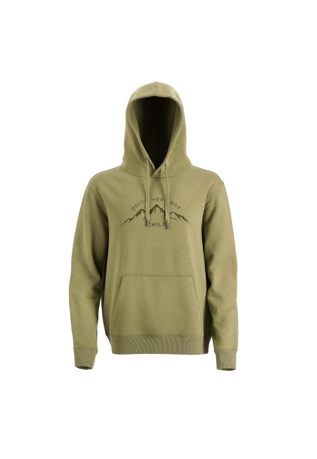 Polerón Hombre Hobby Print Oliva Doite-0