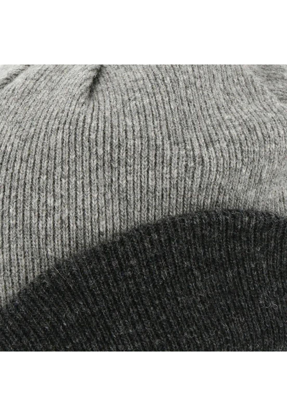 Gorro Reversible Terao Negro Gris Doite-3