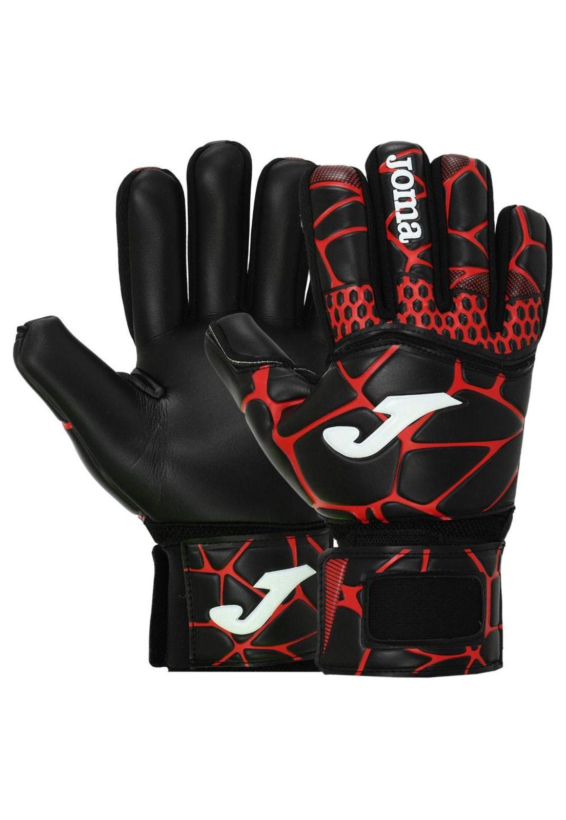 Guantes Fútbol Gk-Pro Negro Rojo Joma-2