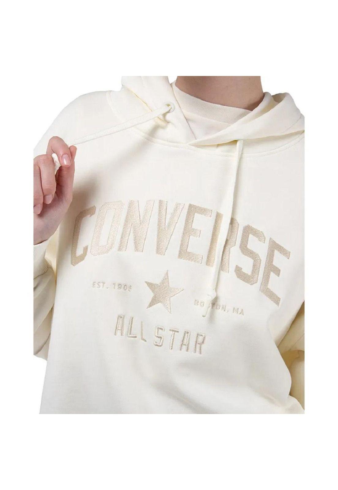 Polerón Mujer All Star Blanco Converse-2