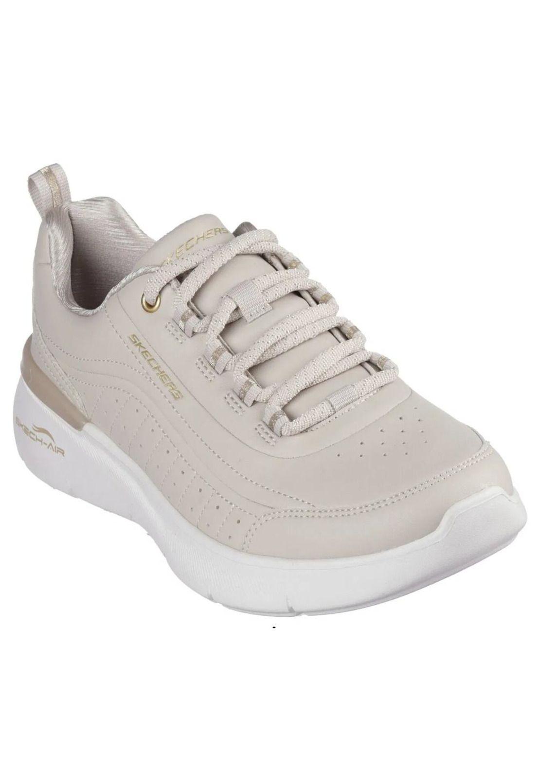 Zapatilla Mujer Dynamight Beige Skechers-1