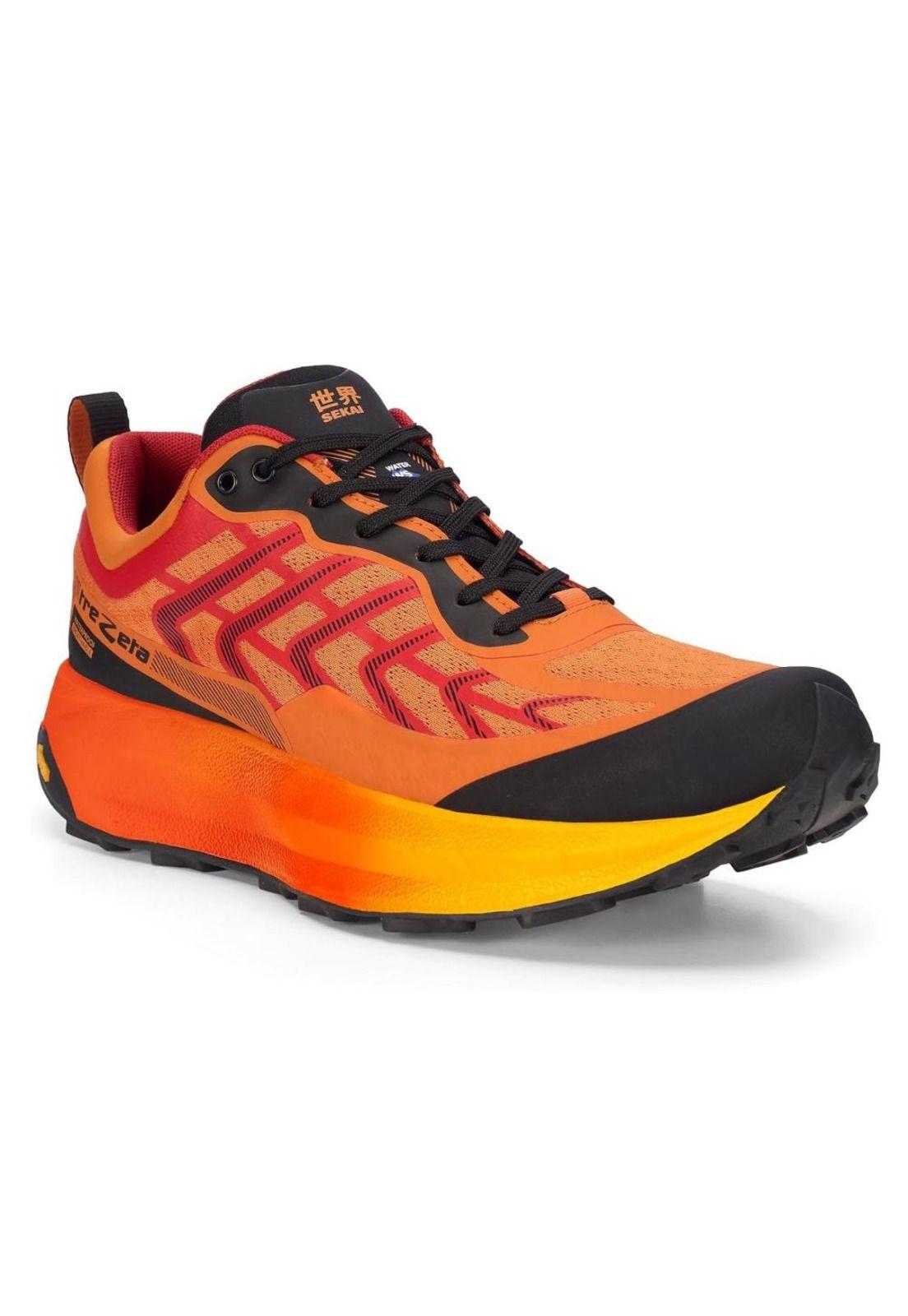 Zapatilla Impermeable Hombre Sekai  Naranja Trezeta-1