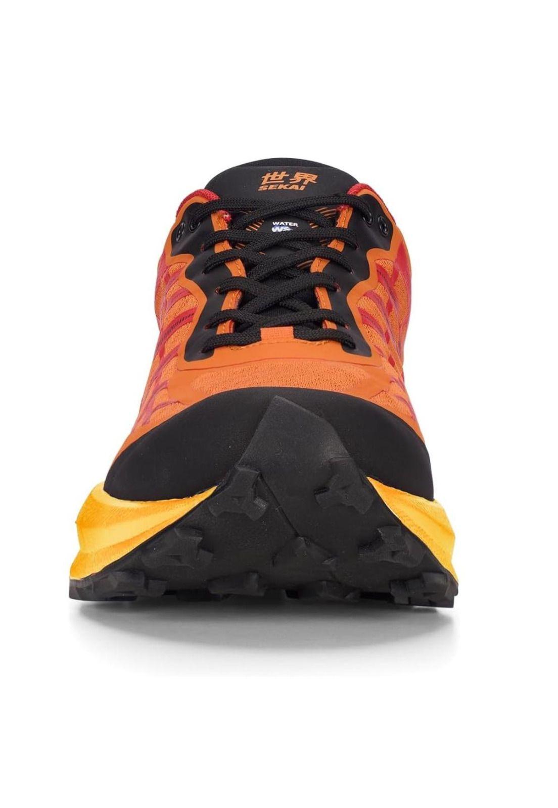 Zapatilla Impermeable Hombre Sekai  Naranja Trezeta-2