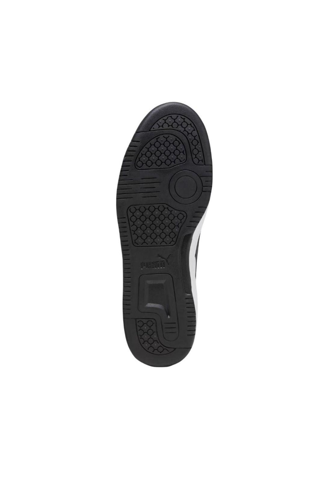 Zapatilla Hombre Rebound V6 Low Blanco Negro Puma-3
