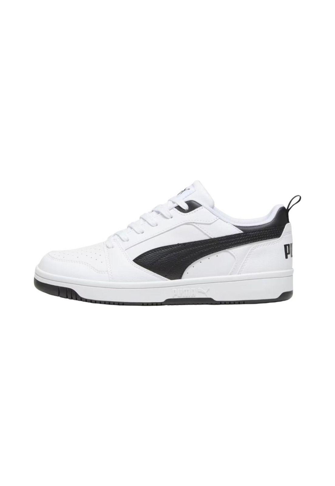 Zapatilla Hombre Rebound V6 Low Blanco Negro Puma-0