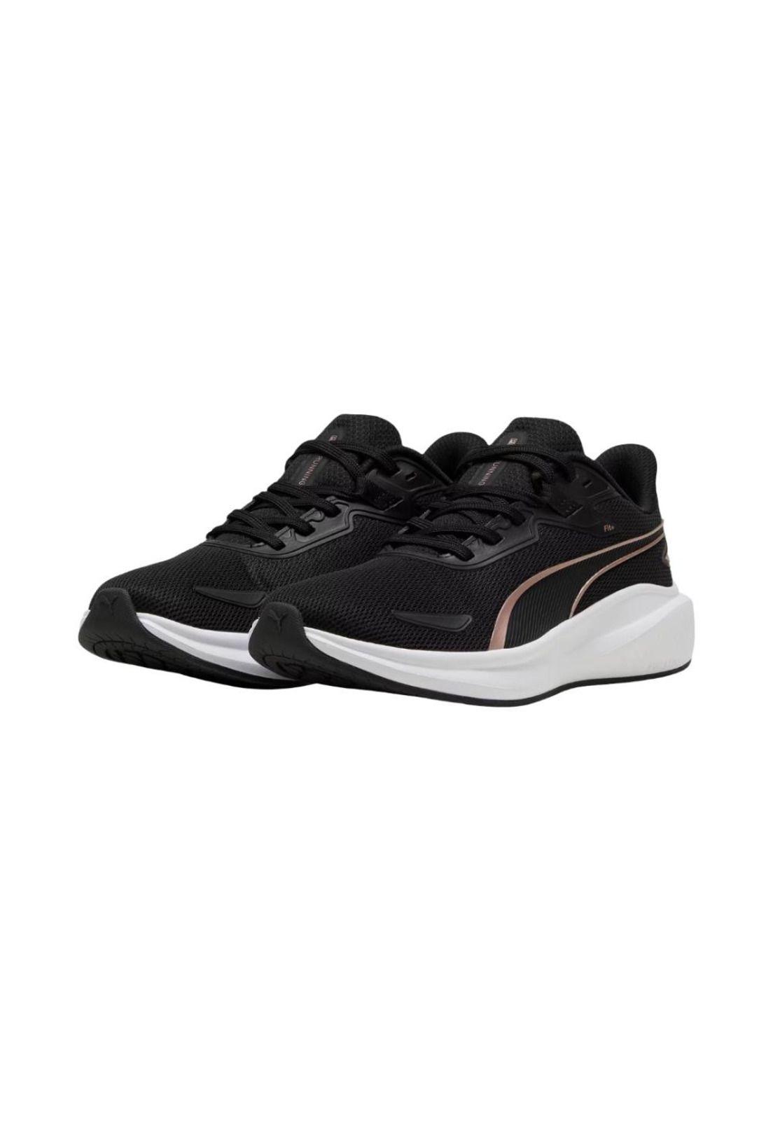 Zapatilla Running Mujer Skyrocket Negro Puma-1