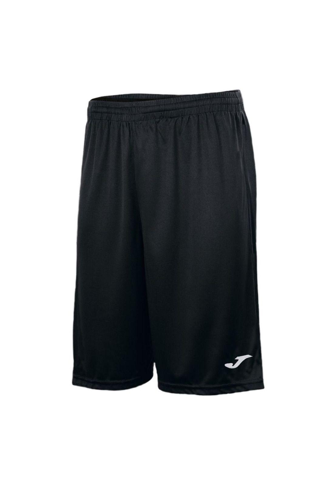 Short Deportivo Largo Hombre Nobel Negro Joma-0