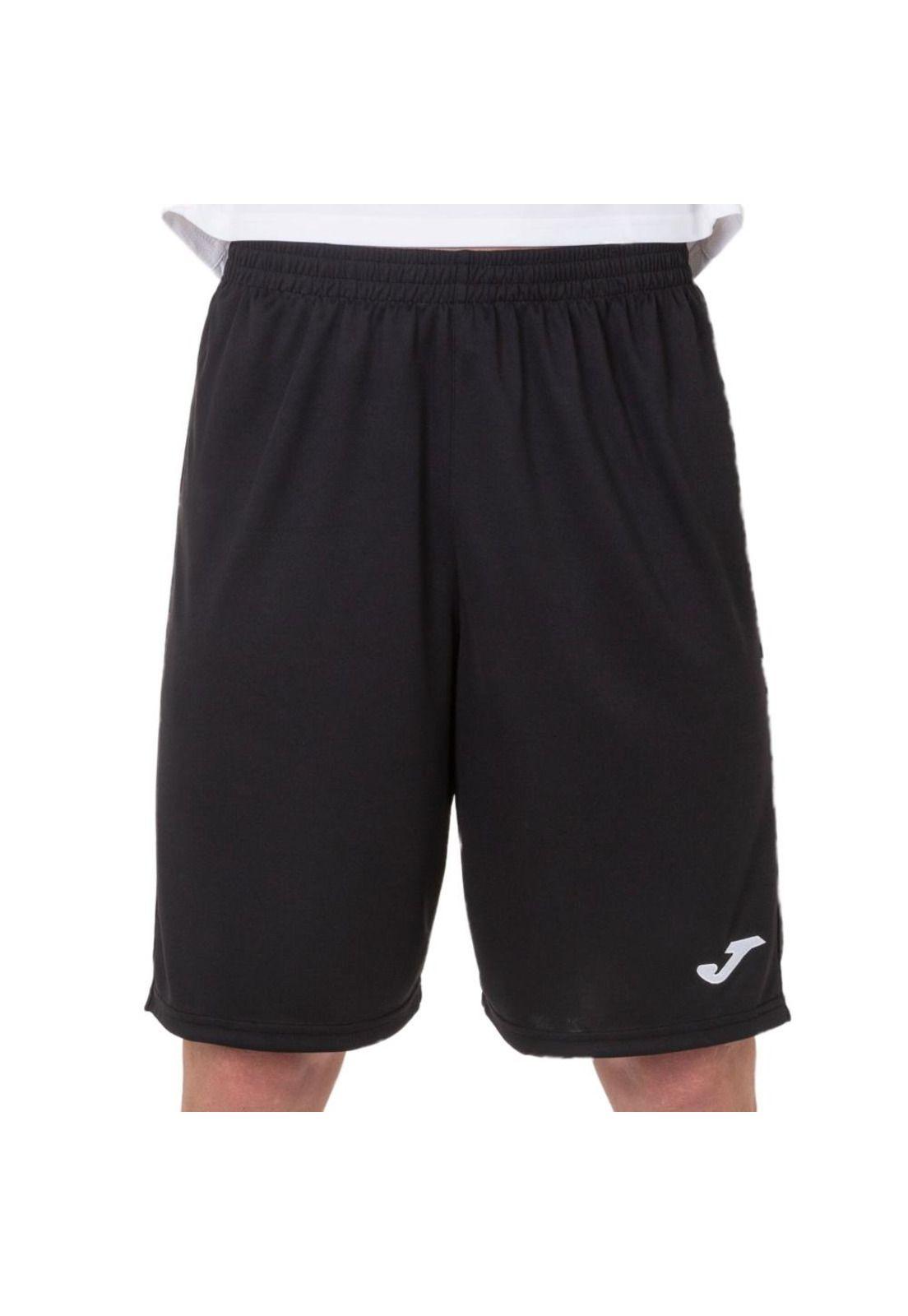 Short Deportivo Largo Hombre Nobel Negro Joma-1