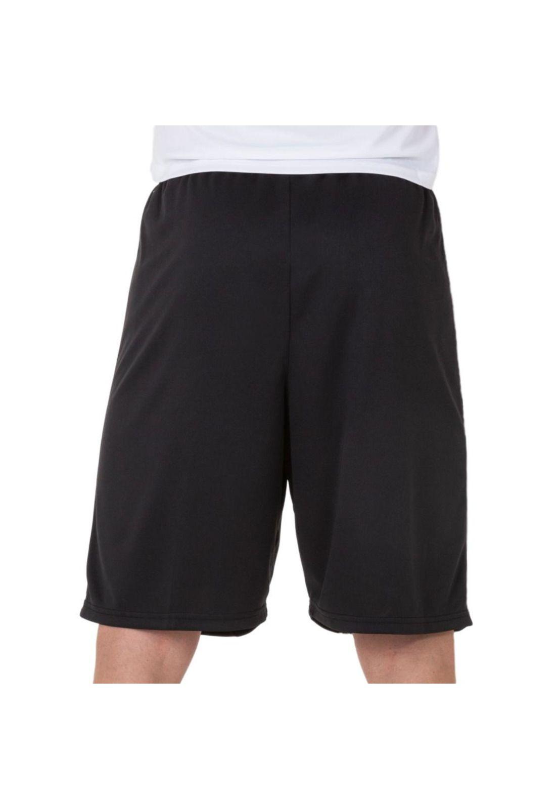 Short Deportivo Largo Hombre Nobel Negro Joma-2