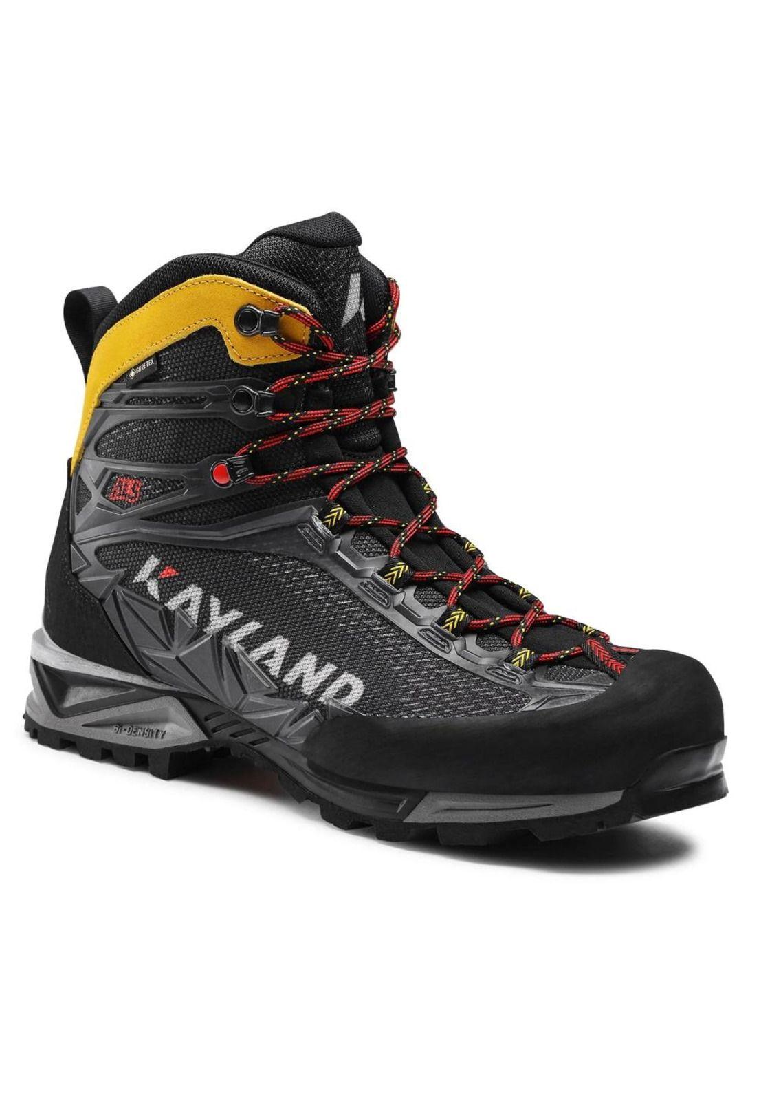 Botín Gore-Tex Hombre Rocket Negro Amarillo Kayland-1
