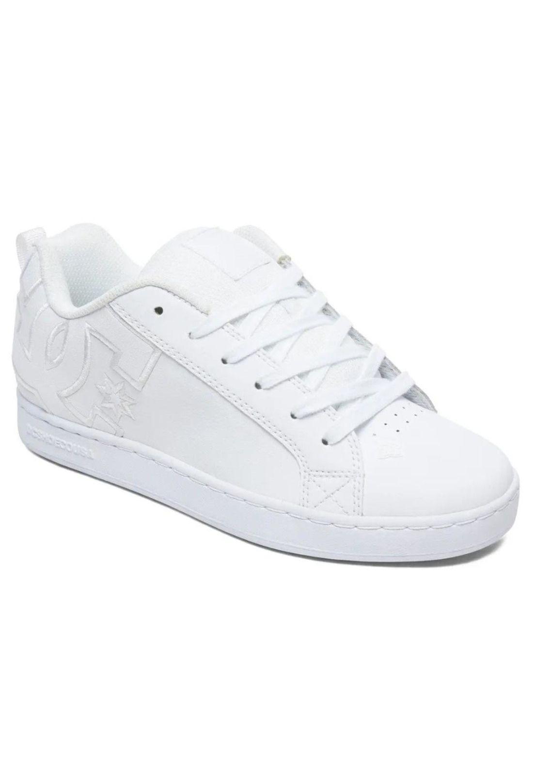 Zapatilla Mujer Court Graffik Blanco DC-1