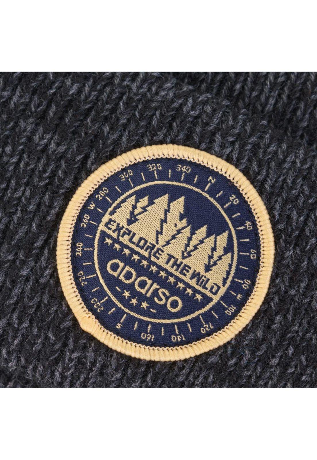 Gorro Tanak 1 Gris Melange Aparso-3