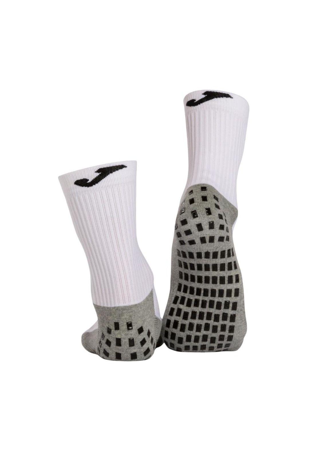Calcetines Antideslizantes Pro Max Blanco Gris Joma-2