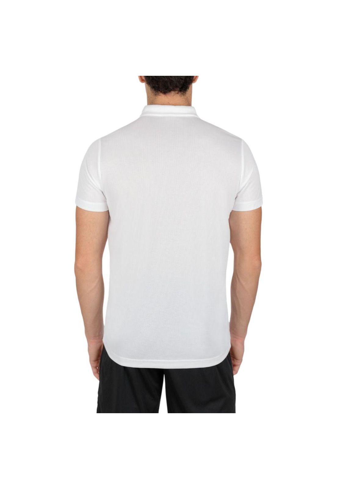 Polera Polo Hombre Hobby Blanco Joma-1