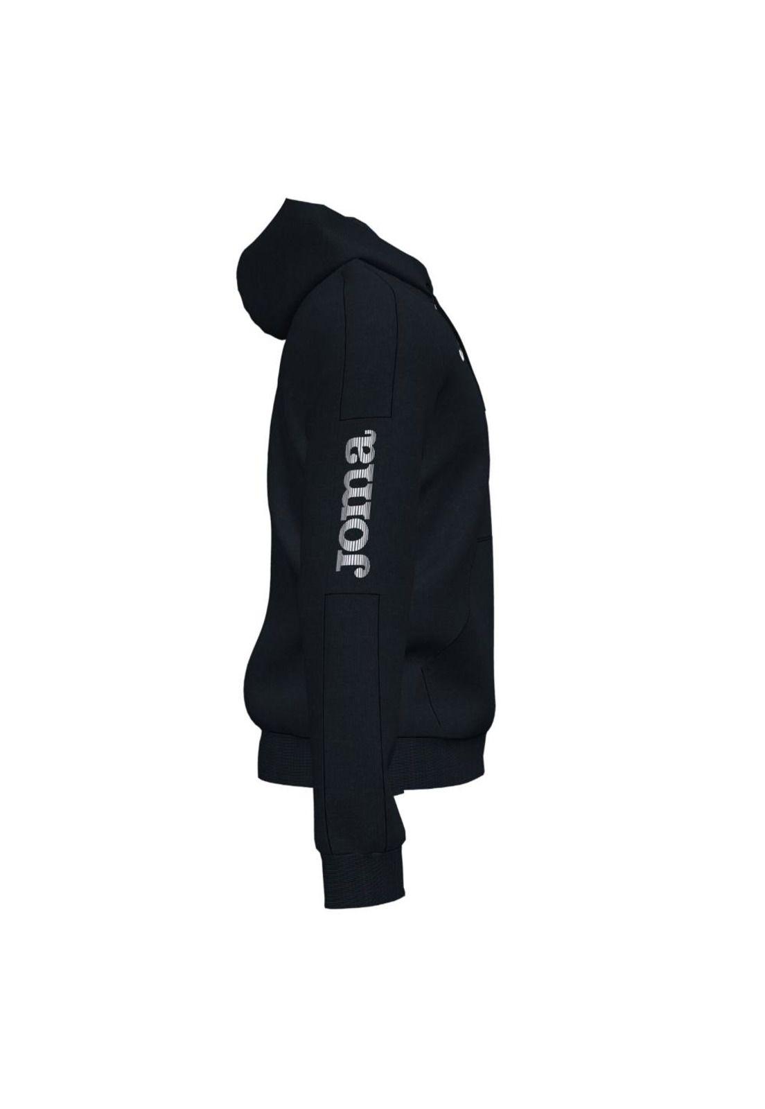 Polerón Hoodie Hombre Championship IV Negro Joma-3