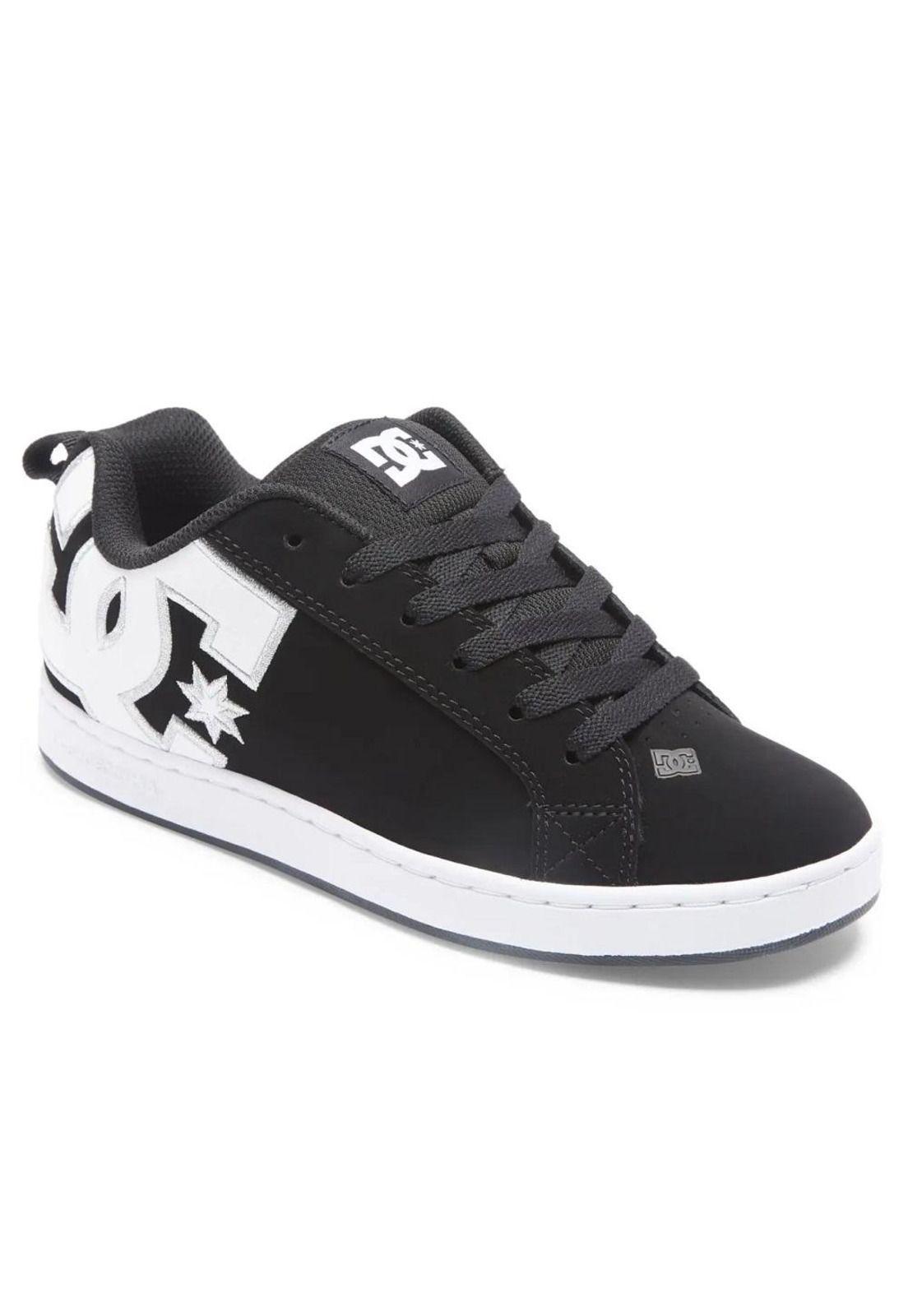 Zapatilla Mujer Court Graffik Negro DC-1