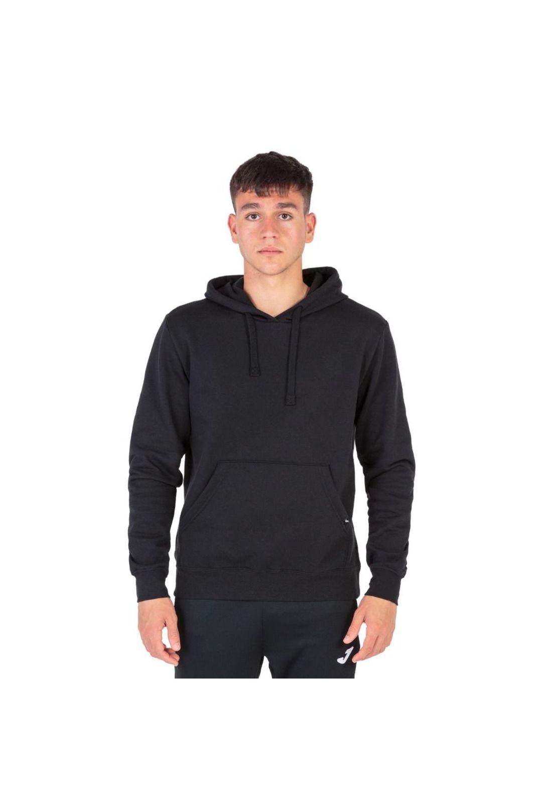 Polerón Hoodie Hombre Montana Negro Joma-1