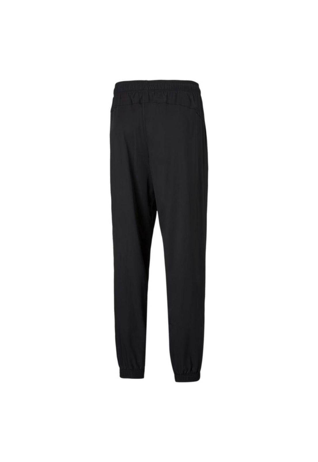Pantalón Deportivo Hombre Active Woven Negro Puma-1
