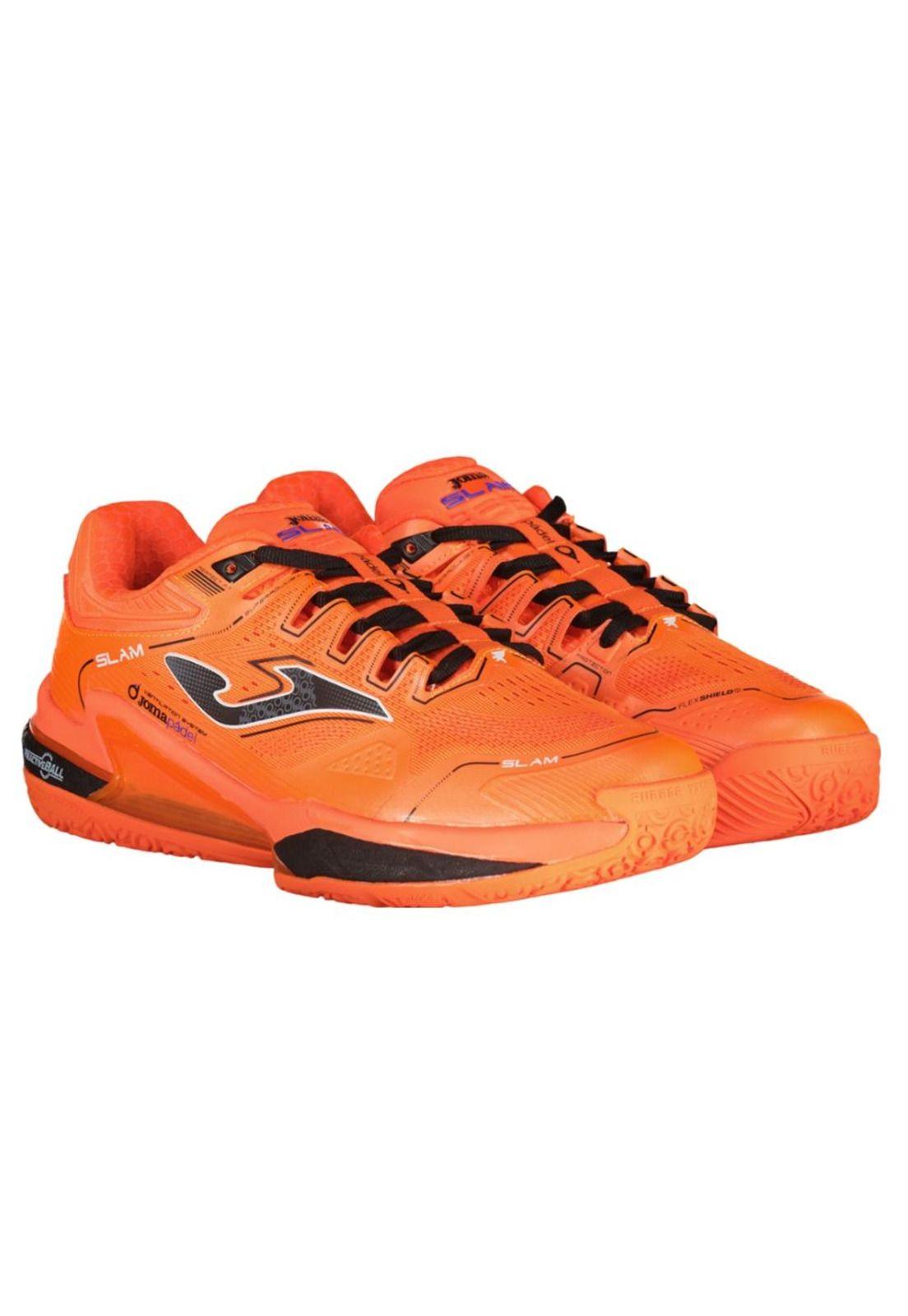 Zapatilla Pádel Hombre Slam Naranjo Joma-1