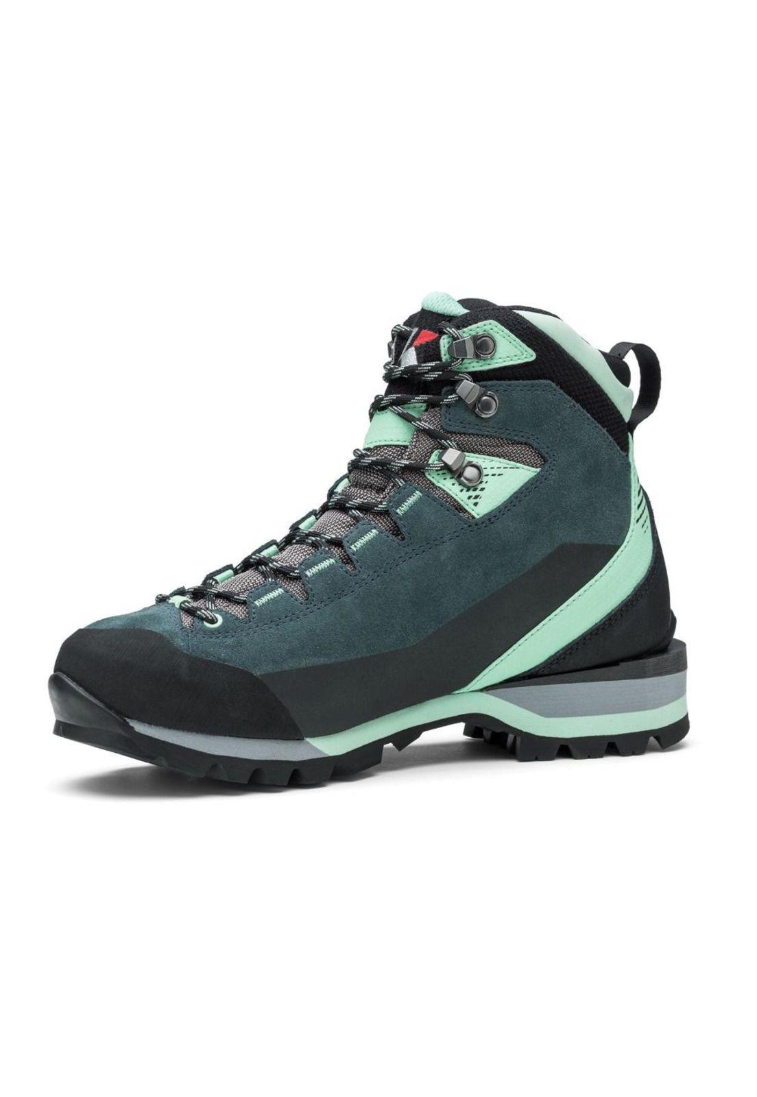 Botín Trekking Mujer Grand Tour GTX Gris Turquesa Kayland-5