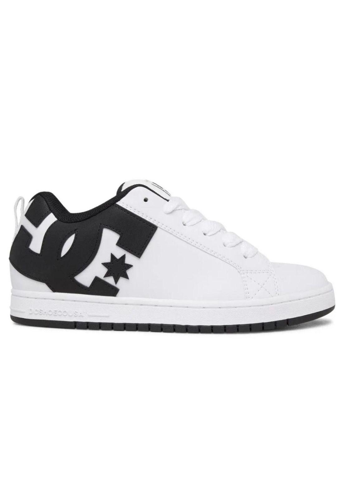Zapatilla Hombre Court Graffik Blanco DC-0