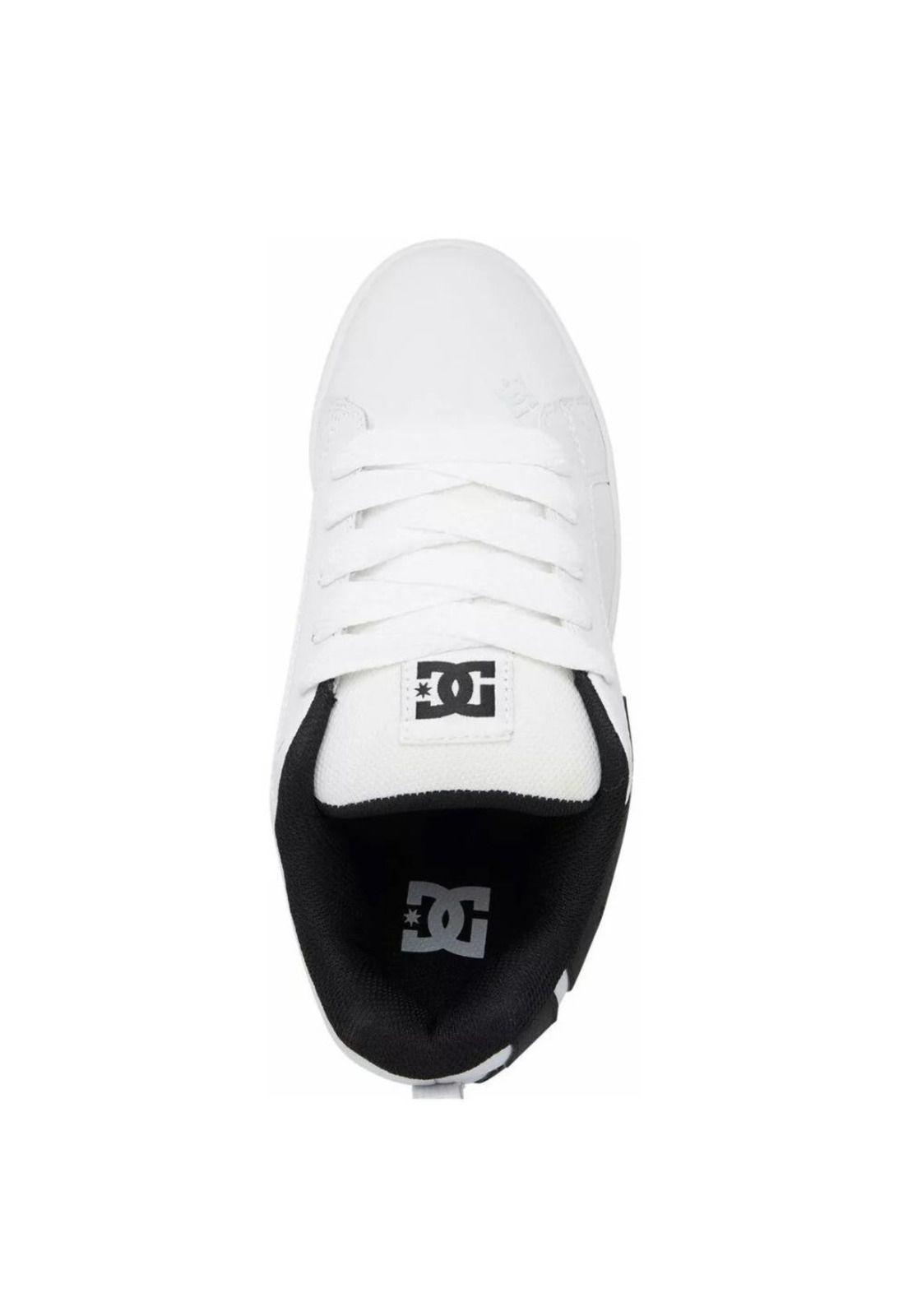 Zapatilla Hombre Court Graffik Blanco DC-2