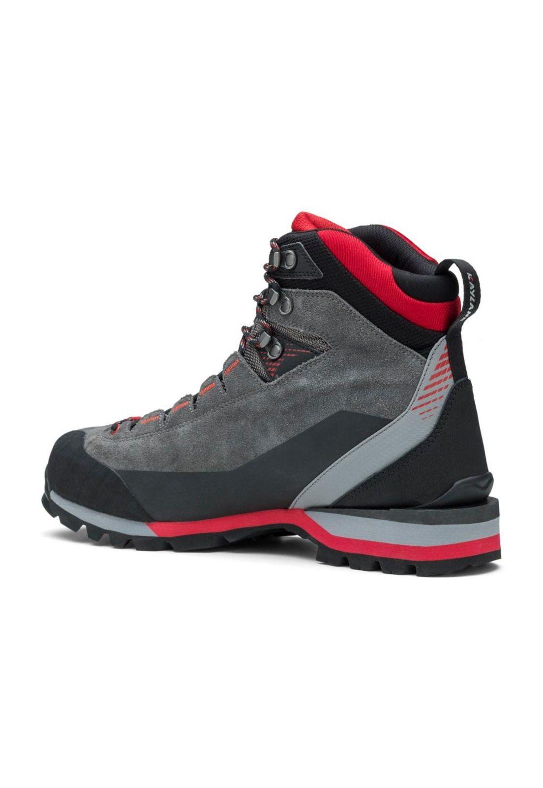 Botín Gore-Tex Hombre Grand Tour Gris Rojo Kayland-6
