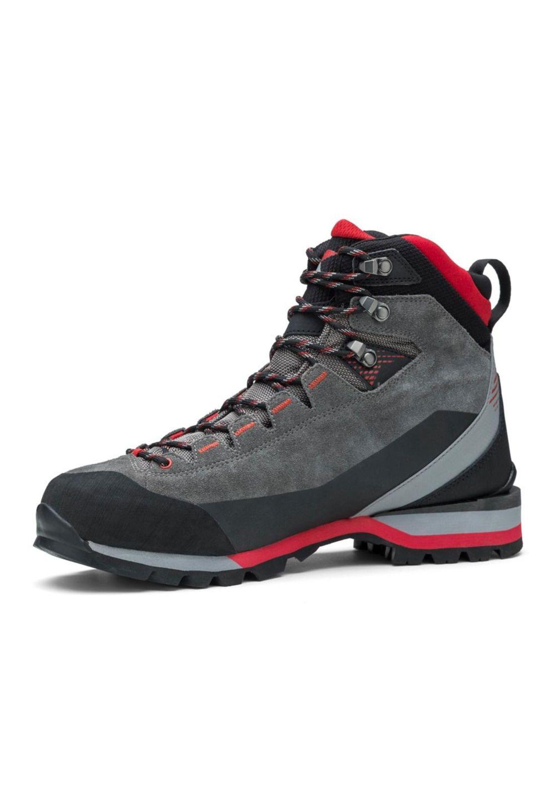 Botín Gore-Tex Hombre Grand Tour Gris Rojo Kayland-7