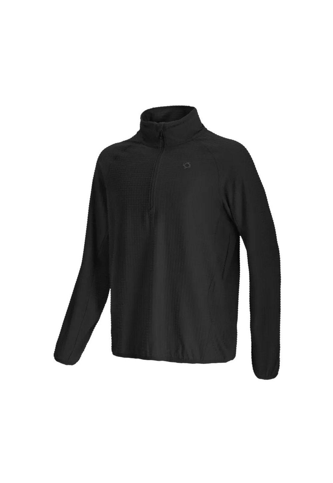 Polerón 2da Capa Hombre Dots Negro Doite-1