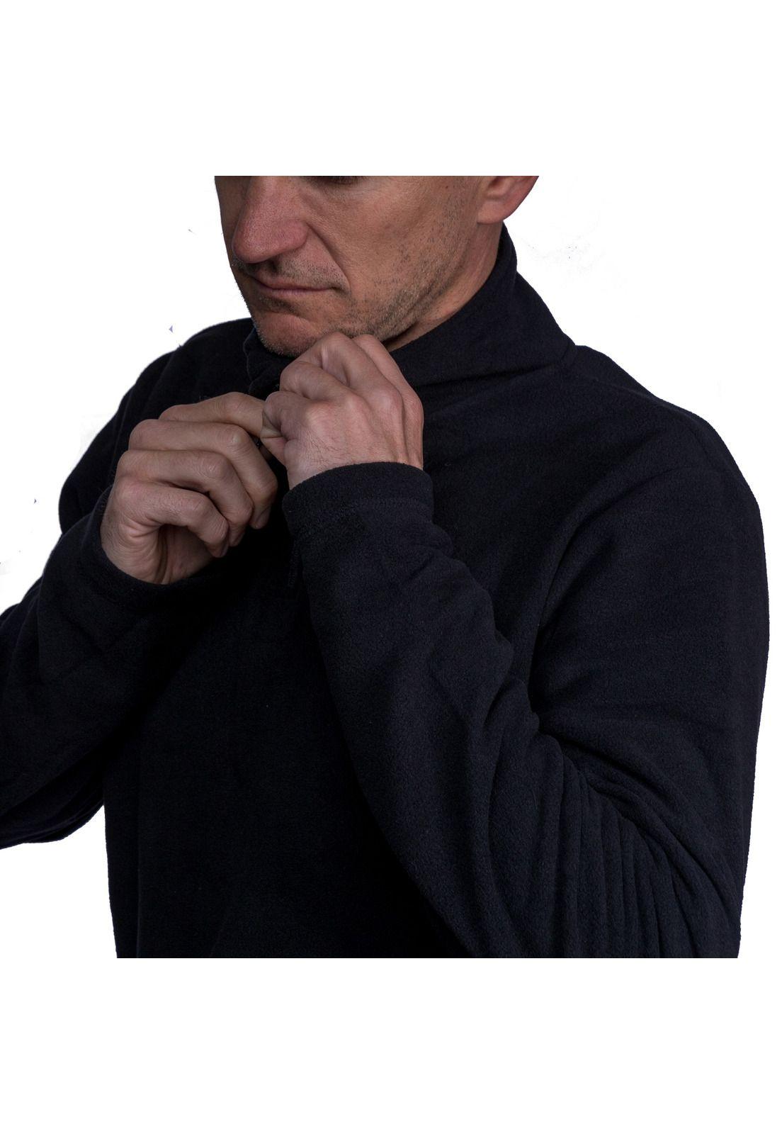 Polerón Polar Hombre Igeldo Negro Sphere Pro-1