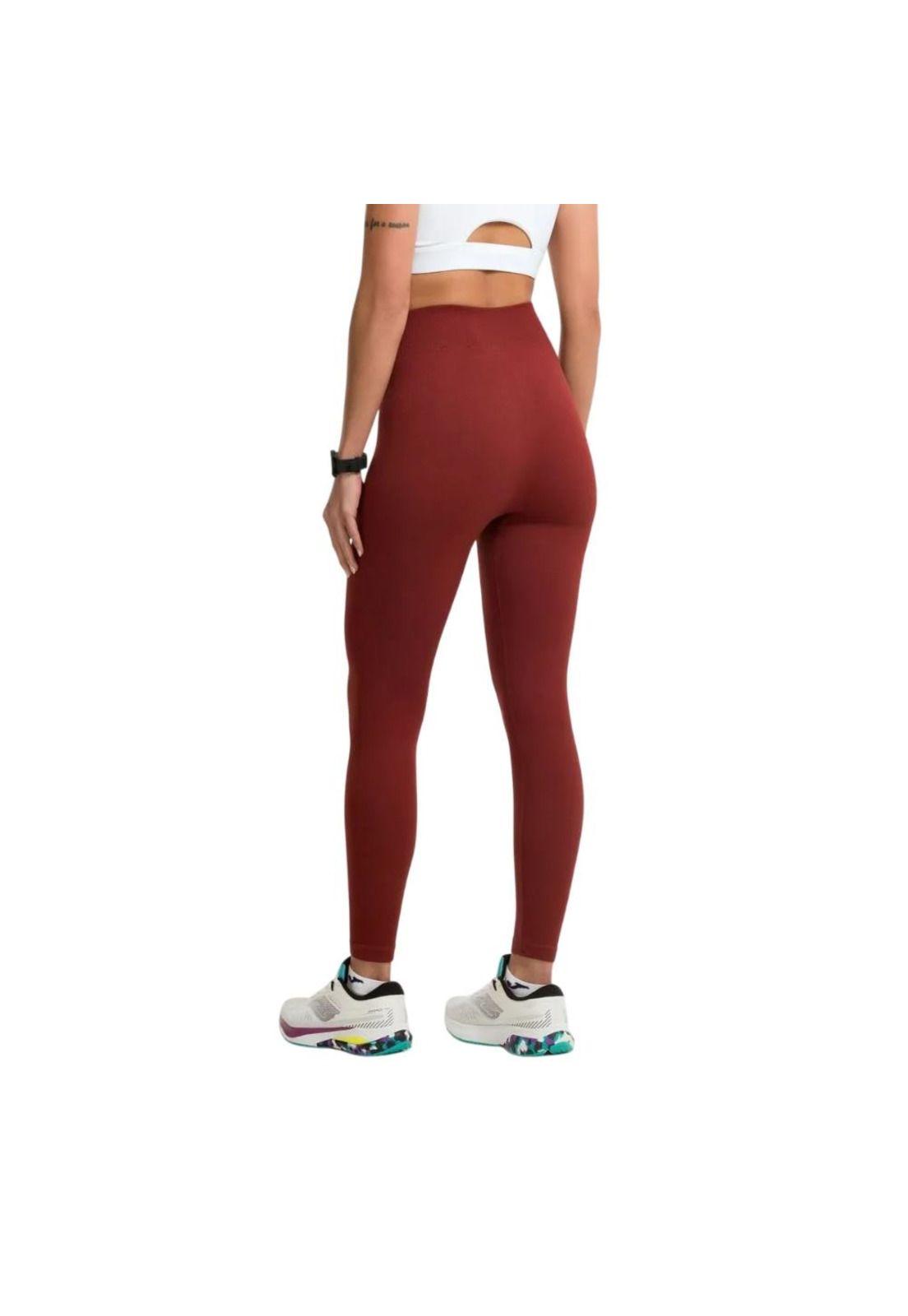 Calza Deportiva Mujer Core Burdeo Joma-1