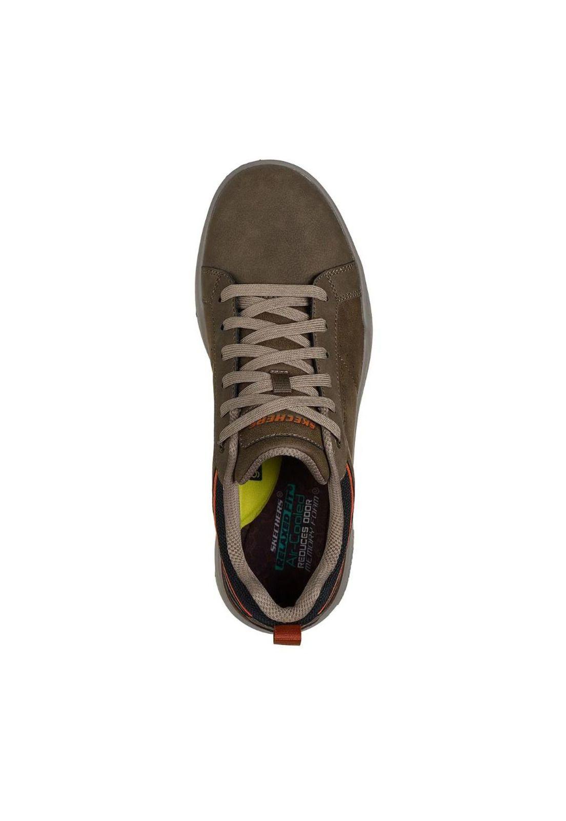 Zapatilla Hombre Corliss Oliva Skechers-2