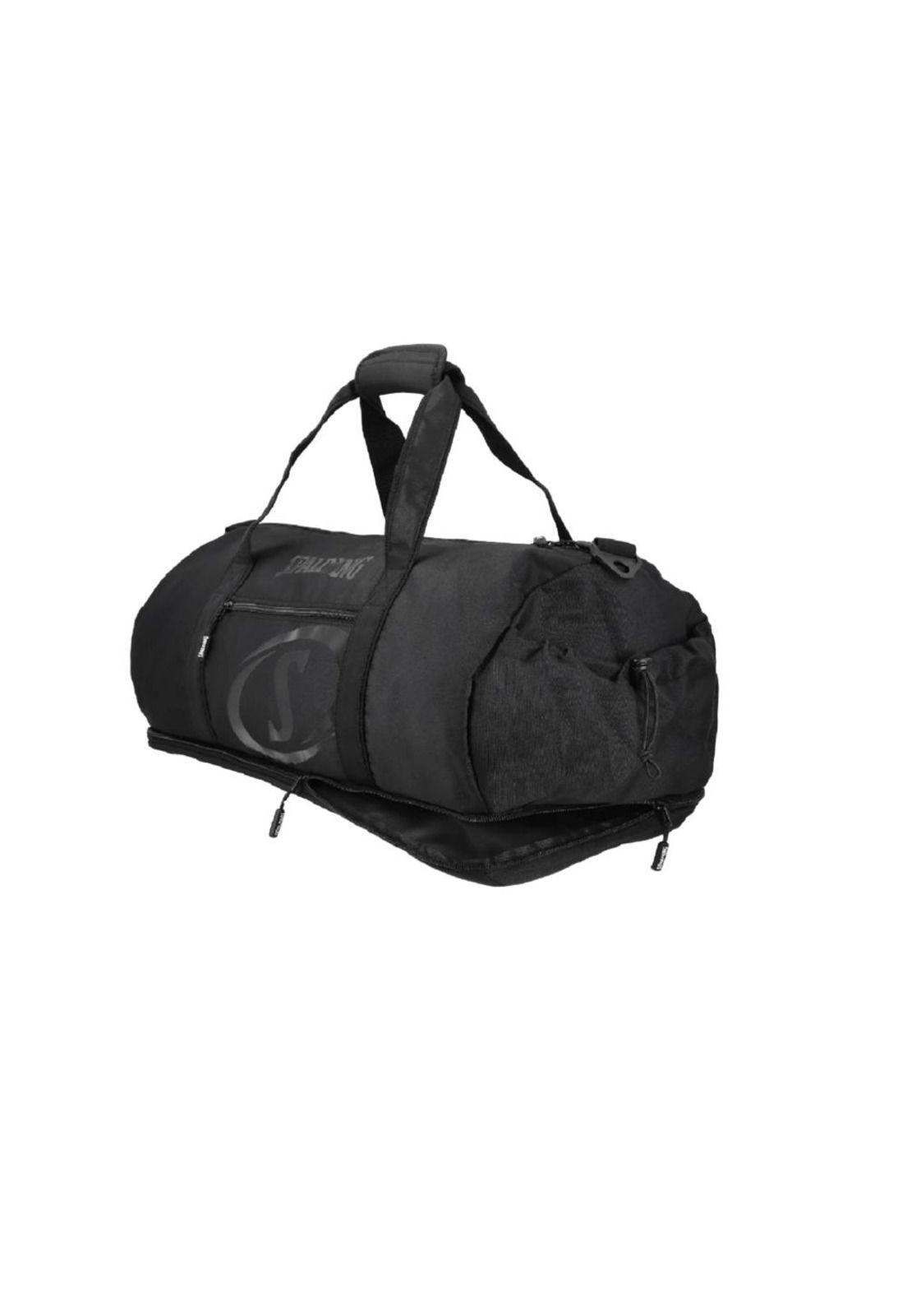 Bolso Deportivo Fitness Negro Spalding-2